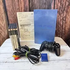 SONY ソニー PS2 本体 SCPH-39000 ソフト 4本付