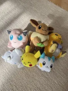 ポケモンぬいぐるみまとめ売り⭐︎美品もあり⭐︎アミューズメント品