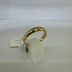 遺品整理⑯くっきりとした22K刻印のある甲丸リング（4．18g