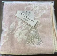 リバティ　ミニ　タオル　ドレス刺繍のサムネイル