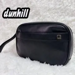 【美品】dunhill レザークラッチバッグ セカンドバッグ ハンドバッグ