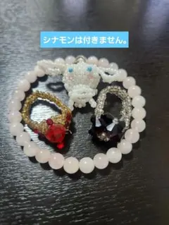 ハンドメイド ビーズ アクセサリー 3点セット