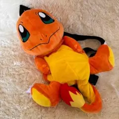 ★人気★ポケットモンスター　ポケモン 　ヒトカゲ 　ぬいぐるみ 　リュック
