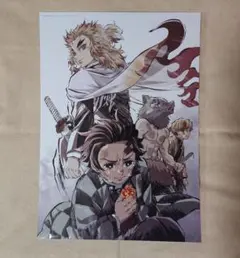 鬼滅の刃　無限列車編　入場者特典　アートボード