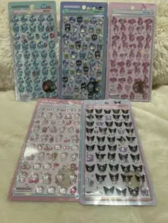 サンリオ　ボンボンドロップ　ミニ　5枚セット