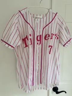 阪神タイガース ユニフォーム Sサイズ 背番号7 西岡剛 ピンク