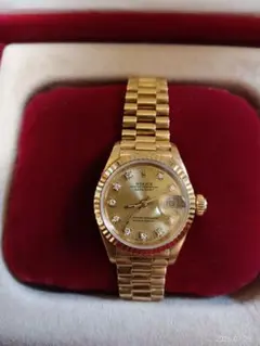 ROLEX ロレックス デイトジャスト 金無垢 ダイヤ文字盤のサムネイル
