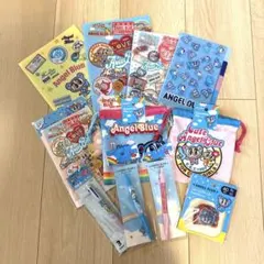 Angel Blue 文房具セット エンジェルブルー　11点セット