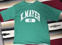 K.MAYER リバーシブル Tシャツ グリーン ホワイト