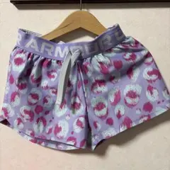 アンダーアーマー ショートパンツ 130 キッズ 女の子 ピンク スポーツ