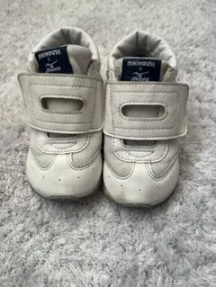 ミキハウス　ミズノ　ベビーシューズ　14.0 ホワイト