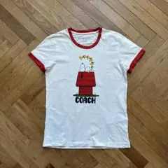 COACH × PEANUTS スヌーピー Tシャツ XSのサムネイル