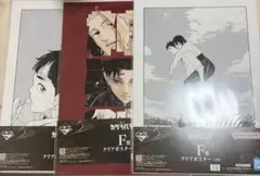 カグラバチ 이치방쿠지 クリアポスター 3枚セット