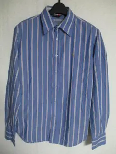 Made in England　ストライプ 長袖シャツ 英国製