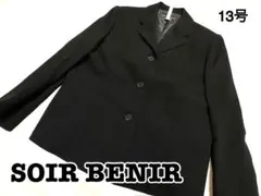東京ソワール SOIR BENIR ブラックフォーマル　ジャケット　13号 LL