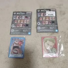 一番くじ　ワンピースカードゲーム　G賞　カードデザインアクリルスタンド