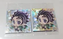 【匿名・未開封】にふぉるめーしょん 鬼滅 其ノ五 炭治郎 禰豆子極レア 2袋