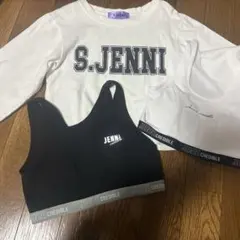JENNI タンクトップセット ブラック ホワイト