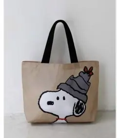 【未使用】レタスクラブ2021年12月号増刊号SNOOPY 軽でか！丈夫トート