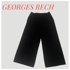 GEORGES RECH ジョルジュレッシュ ブラック ガウチョパンツ　パンツ