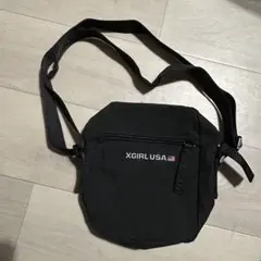 XGIRL USA ブラック ショルダーバッグ