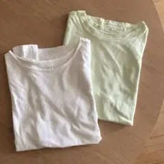 Tシャツ 2枚まとめ売り 無地 レディースのサムネイル