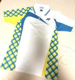 YONEX バドミントンシャツ Sサイズ チェック柄
