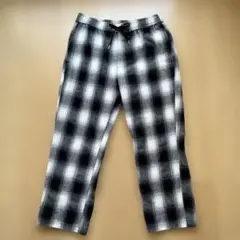 GLOSTER／グロスター　チェック柄 イージーパンツ