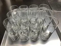 HOYAクリスタルグラス12個　昭和レトロ