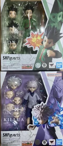 S.H.Figuarts HUNTER×HUNTER ゴン&キルア　セット