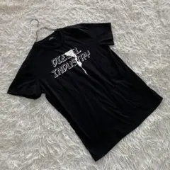 DIESEL/ディーゼル【XL】Tシャツ INDUSTRYロゴ コットン100%