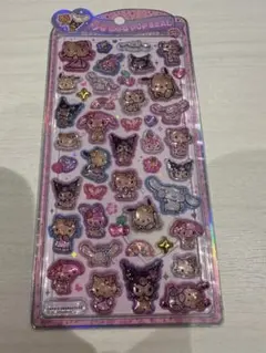 ア*コ様 うるちゅるポップシール　日焼け　サンリオ　キティ