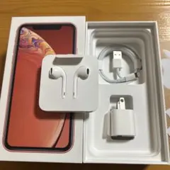 Apple iPhone XR 128GB 箱　USBケーブル　イヤホン
