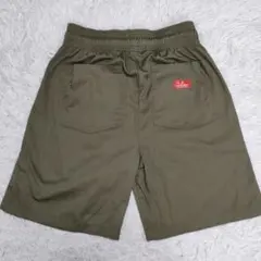 クックマン ハーフ　ショート　パンツ　　オリーブ　Mサイズのサムネイル