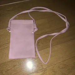ピンク ショルダーバッグ スマホ用