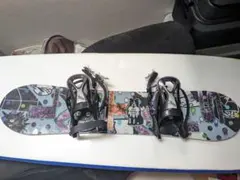 ジュニア用スノーボード2点セット 126cm GRAY ride - メルカリ