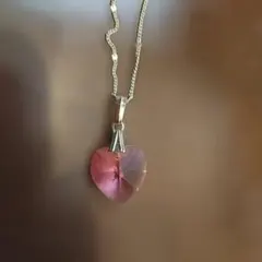 ハート型ペンダントネックレス