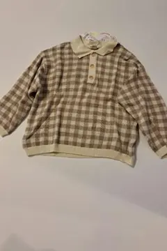 新品☆バースデイ☆テータテート☆ニットギンガムチェック☆