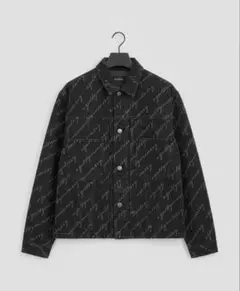 AZUL BY MOUSSY ロゴデニムジャケット ブラック