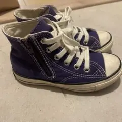 コンバース オールスター ハイカット キッズ 紫 18センチ