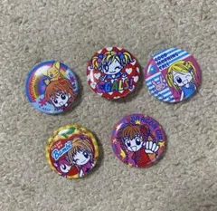 りぼんキャラクター缶バッジ 5個セット 平成レトロ