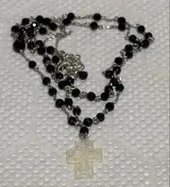 ベツレヘムパール　白蝶貝　CO クロス ペンダント ネックレス　十字架