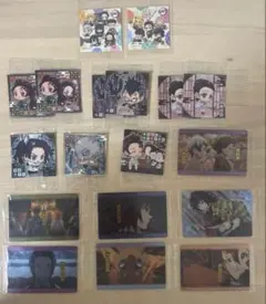 鬼滅の刃 シール・ステッカー　カード　ウエハース