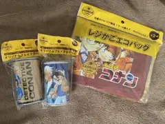 新品未開封／ 名探偵コナン ジョージア オリジナルフェイク缶ケース エコバッグのサムネイル