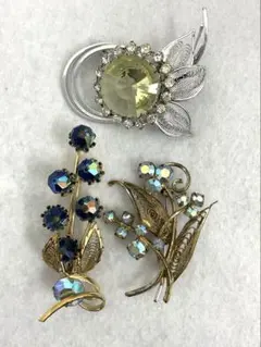 23.482【ブローチ】ヴィンテージ　アンティーク