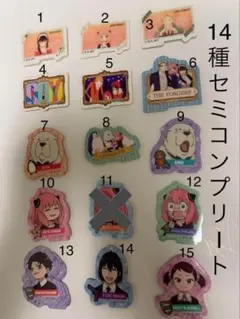 SPY×FAMILY グミ　ステッカー　バラ売り可能