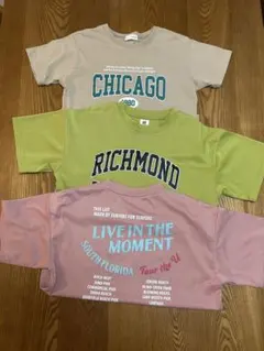 【devirock】【b.room】Tシャツ　140 3枚セット