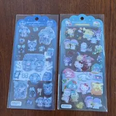 未使用、サンリオ、シール、2点セット