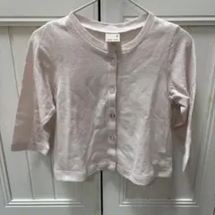ピンク　カーディガン 90サイズ　petit main ベビー　夏服　春服