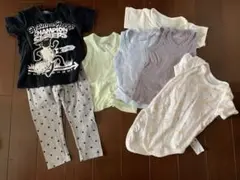 80センチ　 ロンパース ユニクロ ベビー肌着 ベビー服 半袖 肌着 西松屋